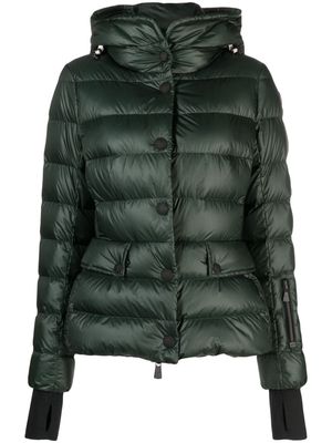 Moncler Grenoble Armoniques hooded padded jacket - Green