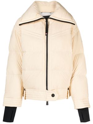 Moncler Grenoble Chapelets quilted ski jacket - Neutrals