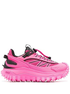 Moncler Grenoble chunky-sole platform sneakers - Pink