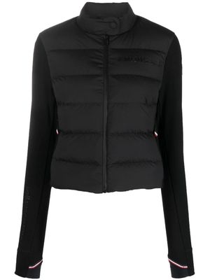 Moncler Grenoble contrasting padded cardigan - Black