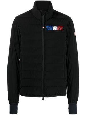 Moncler Grenoble Crepol logo-embossed down jacket - Black