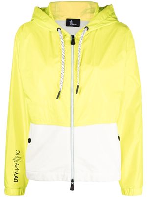 Moncler Grenoble Day-namic colour-block hooded jacket - Yellow
