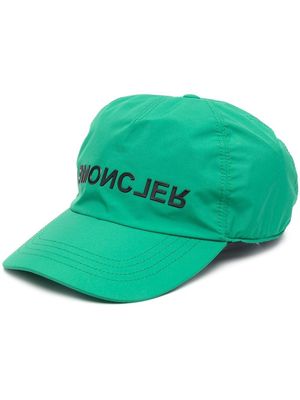 Moncler Grenoble debossed-logo baseball cap. - Green