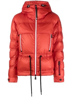 Moncler Grenoble drawstring hooded jacket - Red