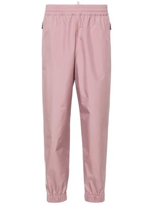Moncler Grenoble elasticated-waist tapered track pants - Pink