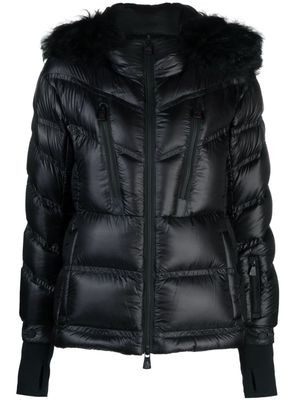 Moncler Grenoble faux-fur hood puffer jacket - Black