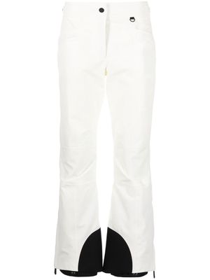 Moncler Grenoble flared ski trousers - White