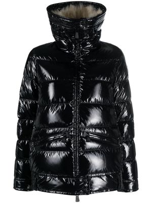 Moncler Grenoble funnel-neck padded jacket - Black