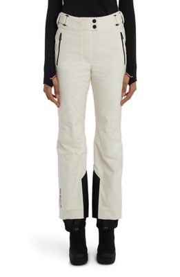 Moncler Grenoble Gore-Tex Waterproof Ski Pants in White