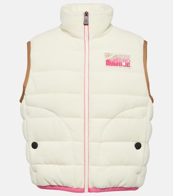 Moncler Grenoble High-neck down-filled vest