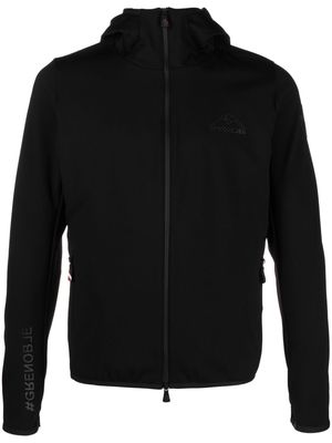Moncler Grenoble hooded technical-jersey jacket - Black
