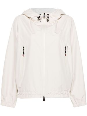 Moncler Grenoble hooded zip-up jacket - Neutrals