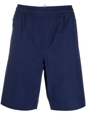 Moncler Grenoble knee-length cargo shorts - Blue