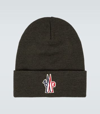 Moncler Grenoble Knitted wool beanie