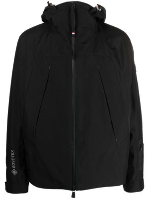 Moncler Grenoble Lapaz hooded ski jacket - Black
