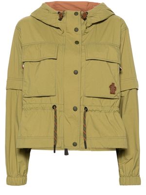 Moncler Grenoble Limosee hooded ripstop jacket - Green