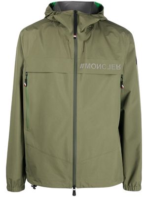Moncler Grenoble logo-print jacket - Green