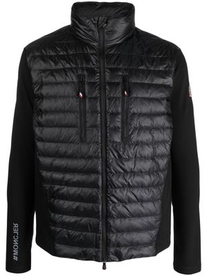 Moncler Grenoble logo-print padded down jacket - Black