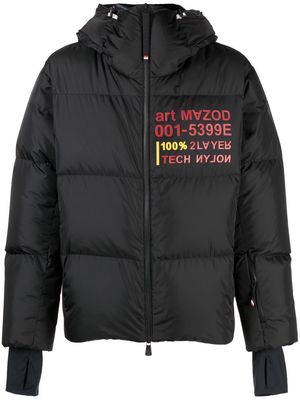 Moncler Grenoble Mazod logo-print puffer jacket - Black