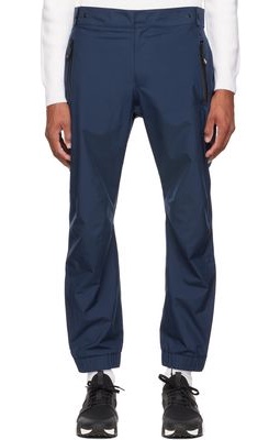 Moncler Grenoble Navy Water-Repellent Trousers