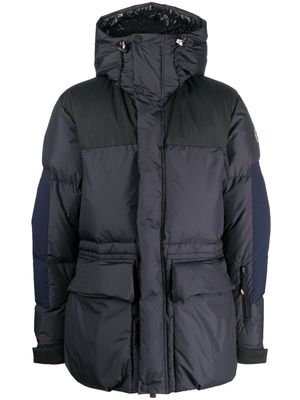 Moncler Grenoble padded down coat - Blue