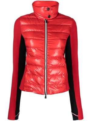 Moncler Grenoble padded zipped cardigan - Red
