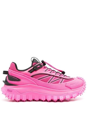 Moncler Grenoble panelled chunky-sole sneakers - Pink