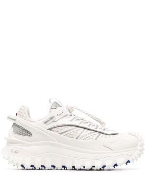Moncler Grenoble panelled chunky-sole sneakers - White
