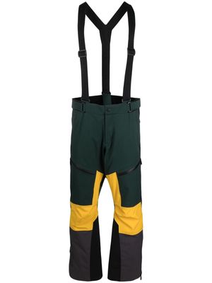 Moncler Grenoble panelled ski trousers - Black