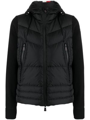 Moncler Grenoble quilted hooded jacket - Black