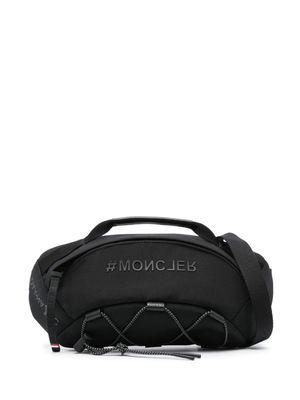 Moncler Grenoble raised logo belt bag - Black