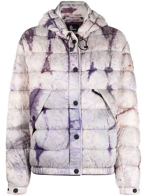 Moncler Grenoble Rives tie-dye puffer jacket - Purple