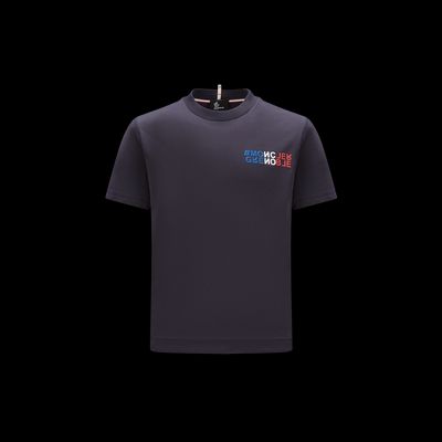 MONCLER GRENOBLE T-Shirt à logo montagne