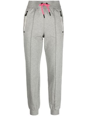 Moncler Grenoble tapered drawstring-waist track pants - Grey