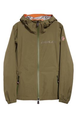 Moncler Grenoble Valles Gore-Tex Waterproof Hooded Jacket in Cypress
