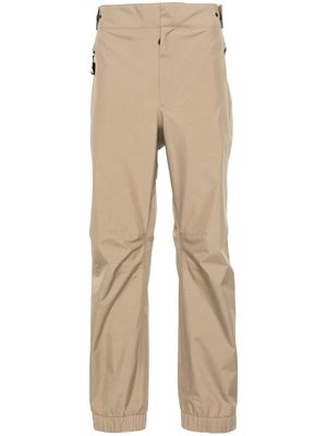 Moncler Grenoble waterproof tapered trousers - Neutrals