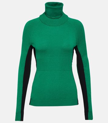 Moncler Grenoble Wool-blend turtleneck sweater