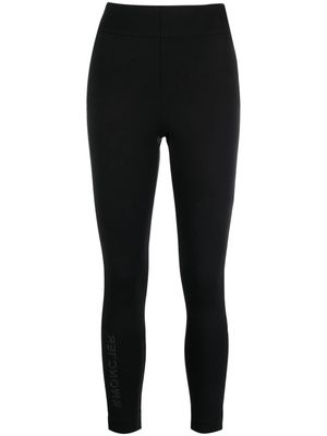 Moncler Grenoble zip-pocket jersey leggings - Black