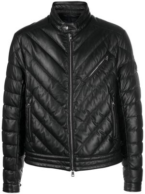 Moncler Griaz padded biker jacket - Black