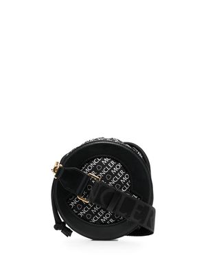 Moncler Groupie logo-print crossbody bag - Black