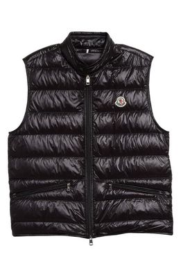 Moncler Gui Down Puffer Vest in Black