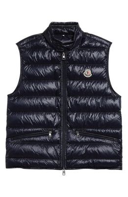 Moncler Gui Down Puffer Vest in Blue