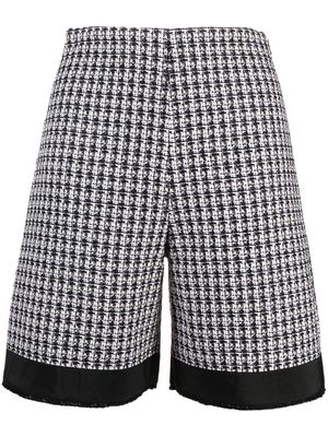 Moncler high-waisted tailored shorts - Black