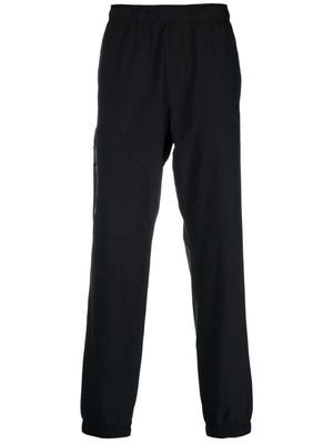 Moncler high-waisted tapered trousers - Black