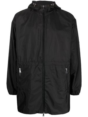 Moncler hooded rain jacket - Black