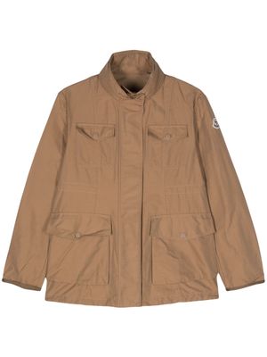 Moncler Ilo concealed-hood jacket - Brown