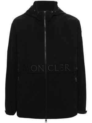 Moncler Joly logo-embroidered hooded jacket - Black