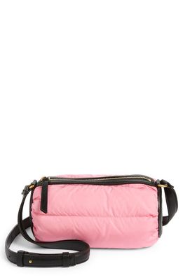 Moncler Keoni Down Puffer Crossbody Bag in Pink
