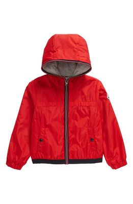 Moncler Kids' Anton Hooded Jacket in Red