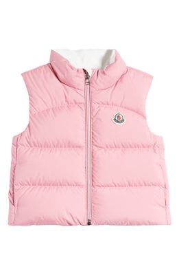 Moncler Kids' Lida Quilted Down Vest in Pink